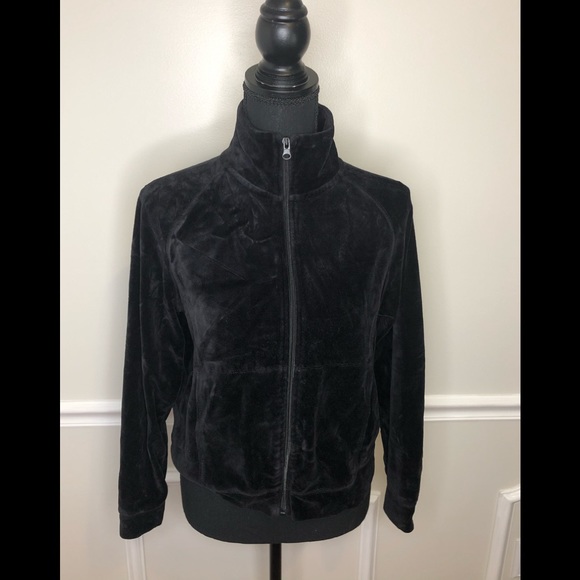 New York Laundry velour zip front jacket - Picture 1 of 4